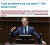 Tusk PO raz trzeci.