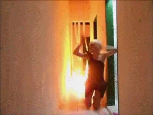 Chyba coś się przpaliło... 