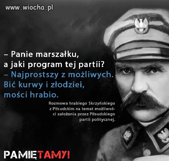 Przydałby się Polsce taki charyzmatyczny wódz