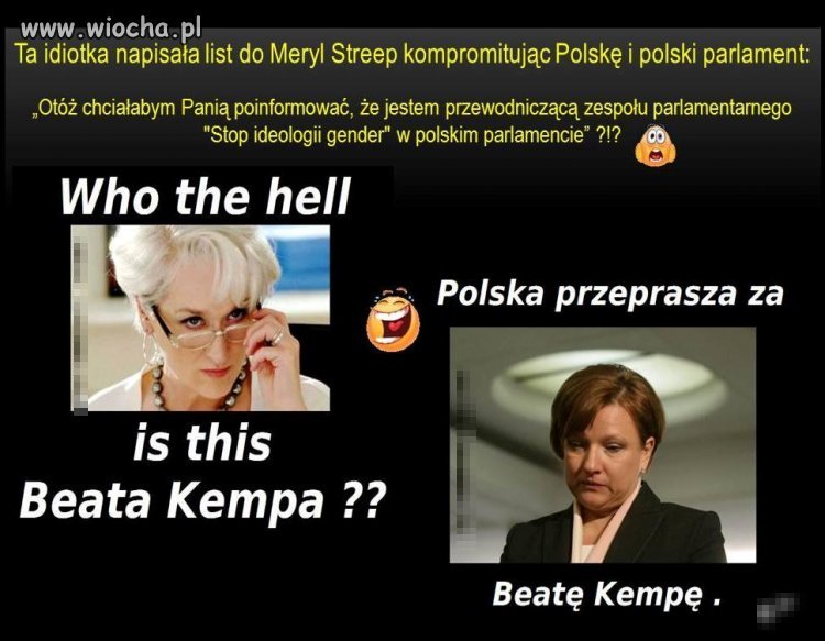 Tej pani to już podziękujemy...