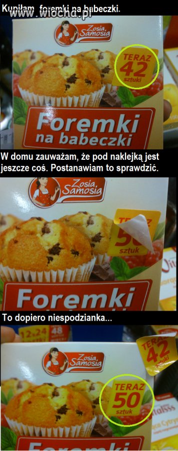 Foremki na babeczki