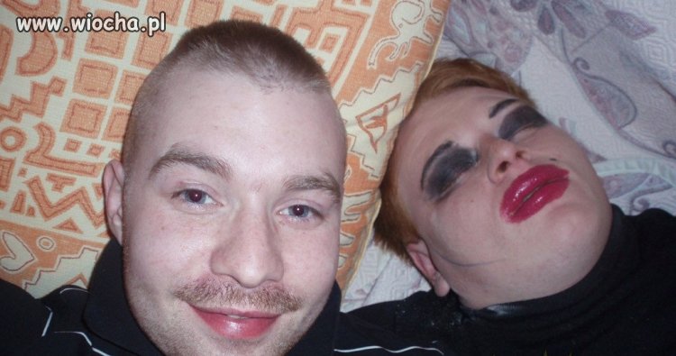On i jego pierwsza laska