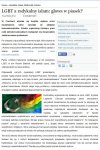 Zakłamanie i obłuda środowisk LGBT