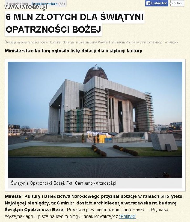 Bogate to nasze państwo... 
