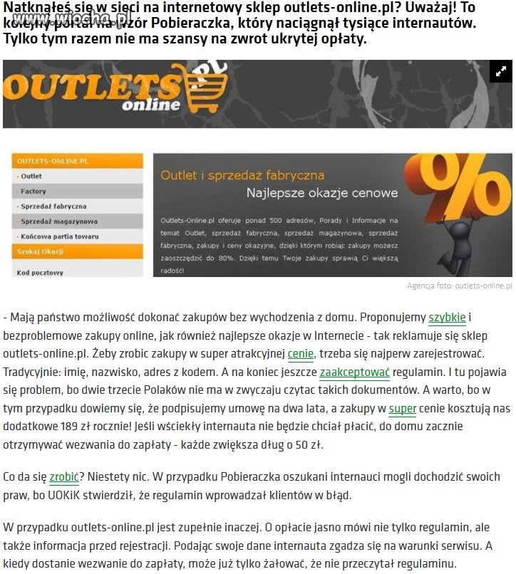 Nie daj się naciąć