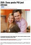 Polityk oszust, to i żonka nie lepsza...