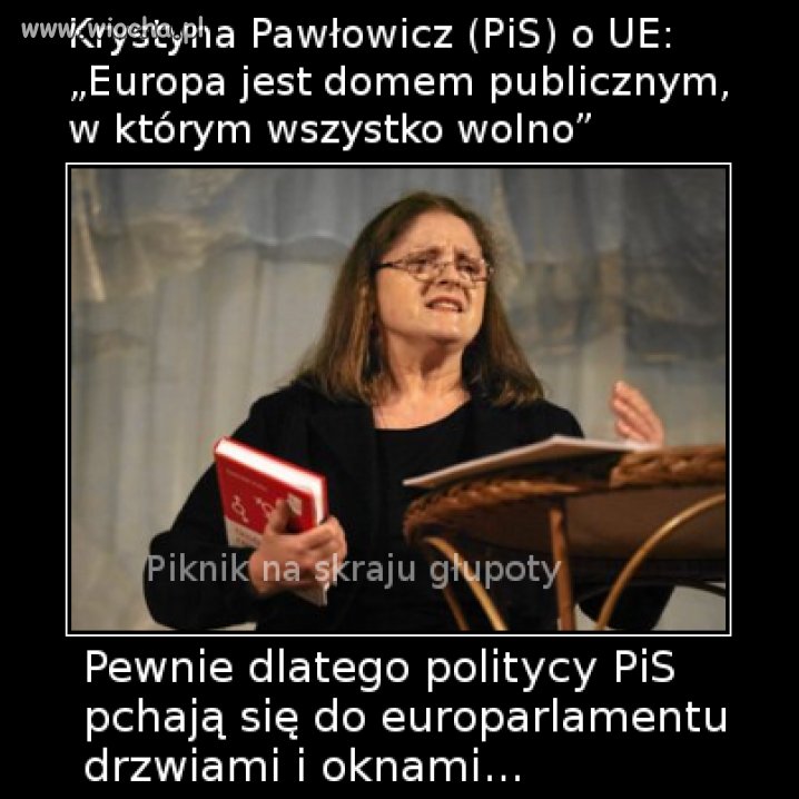 Sami jesteśmy sobie winni.