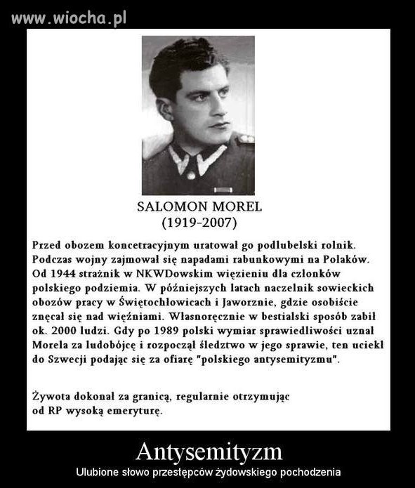 Kolejna ofiara "polskiego antysemityzmu"