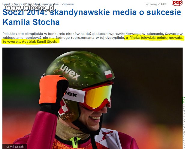 To się pomylili