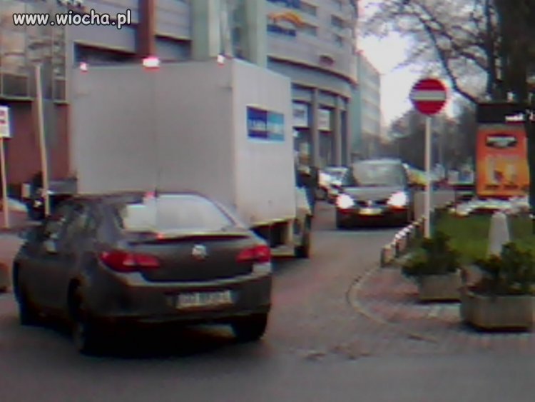 Sorry takich mamy kierowców...w Szczecinie