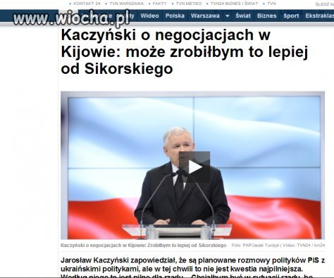 Jedyny On ! Jarek Europę zbaw 