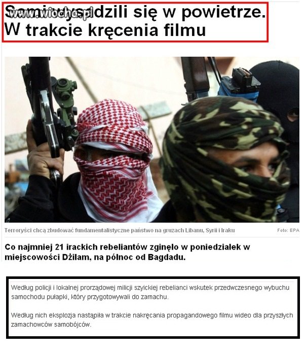 Kto pod kim dołki kopie...