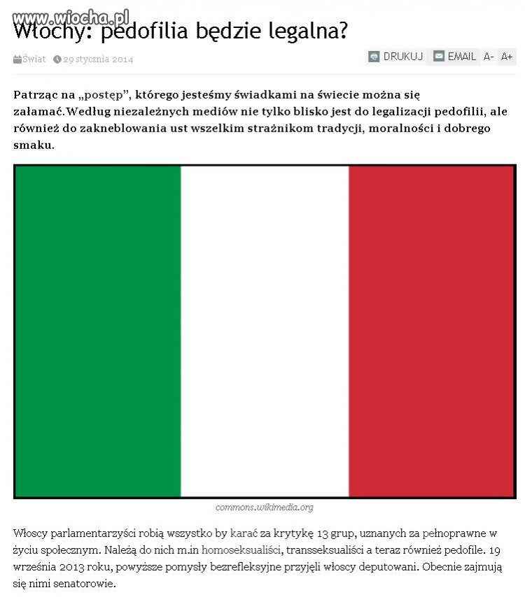 Pedofilia będzie legalna!!!