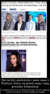 Dać na listy sportowców i panie znane z Playboya