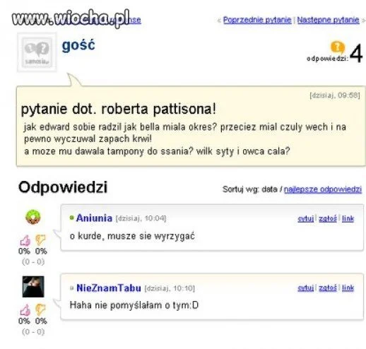 Pytanie nastolatki