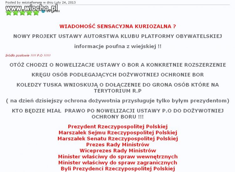 Czego obawia się premier?
