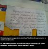 Smutne ogłoszenie znalezione w jednym z polskich miast