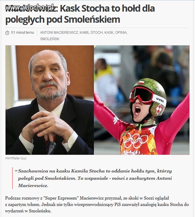 To jest właśnie dorabianie ideologii do faktów..