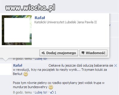 Pochwalanie zbrodni jest głupotą 