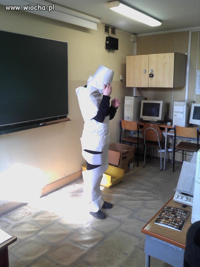 Idiota na lekcji.