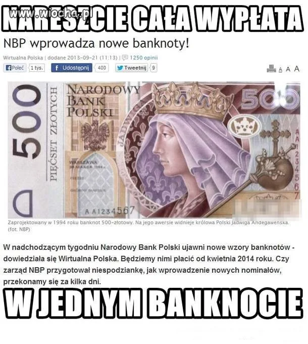 Przy dzisiejszych zarobkach to realne.