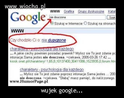 Wujek google...