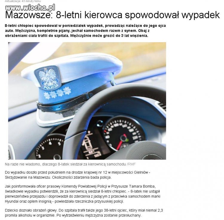 To się nazywa mieć ojca idiotę...