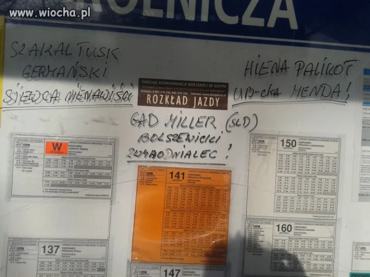 Znalezione na przystanku
