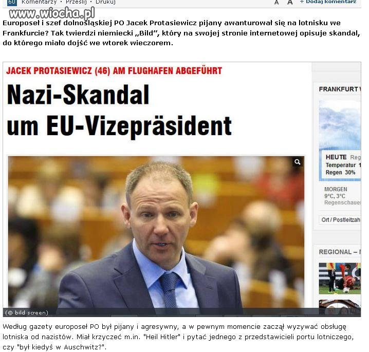 Kolejny pijany POlski POlityk z PO za granicą...