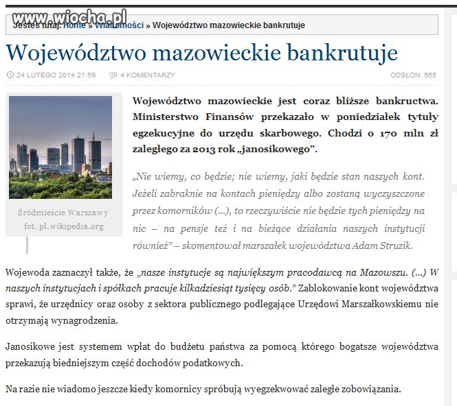 Polskie media nie mają czasu mówić 