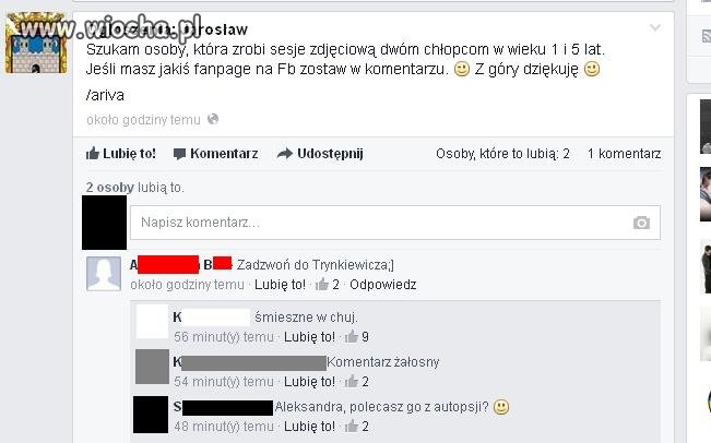 Inteligencja tej osoby mnie przeraża...