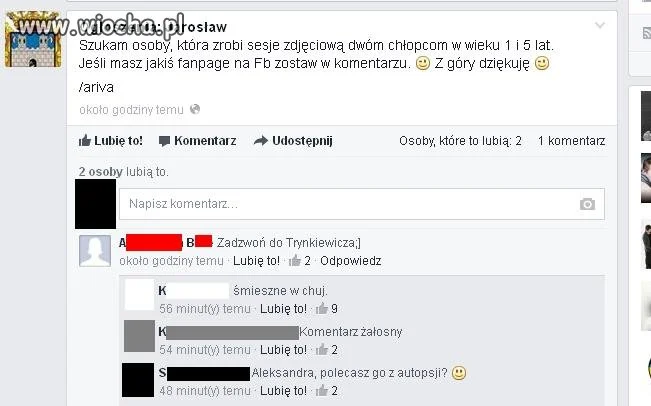 Inteligencja tej osoby mnie przeraża...