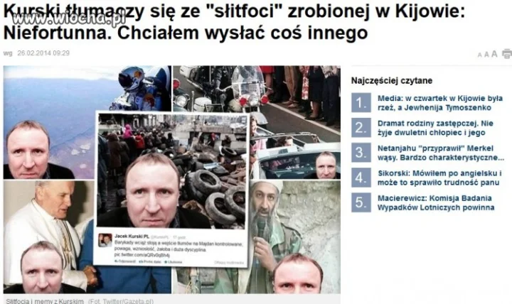 Się popisał