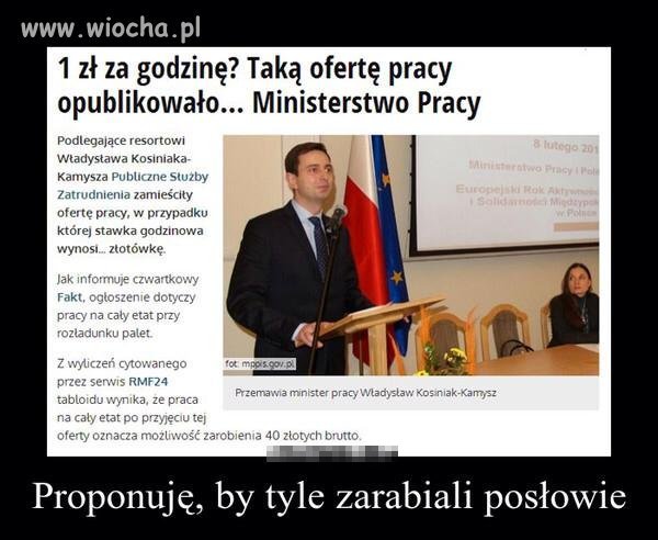 W Polsce podobno nie ma pracy...