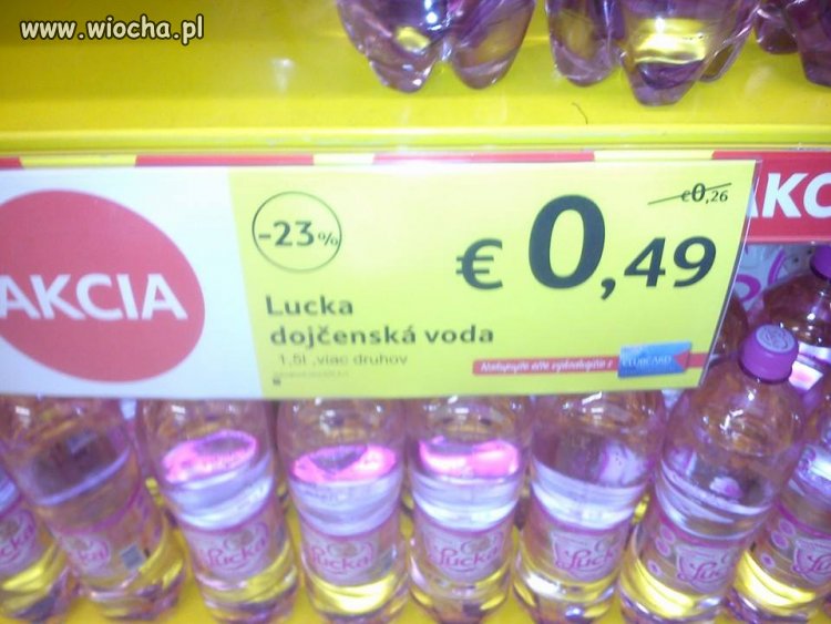 Przecena w słowackim Tesco 