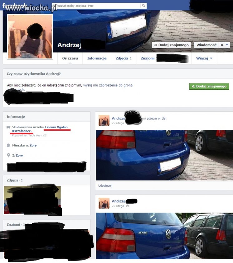 Pilny uczeń liceum...