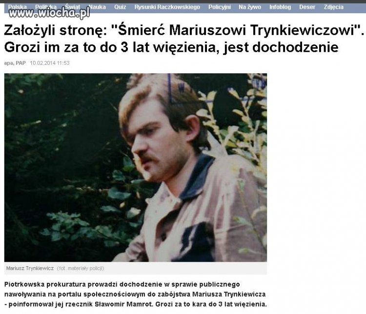 Czy polska prokuratora chroni pedofila mordercę ??