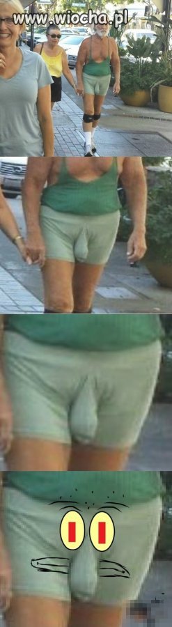 Jak można wyjść w takich gaciach na ulice