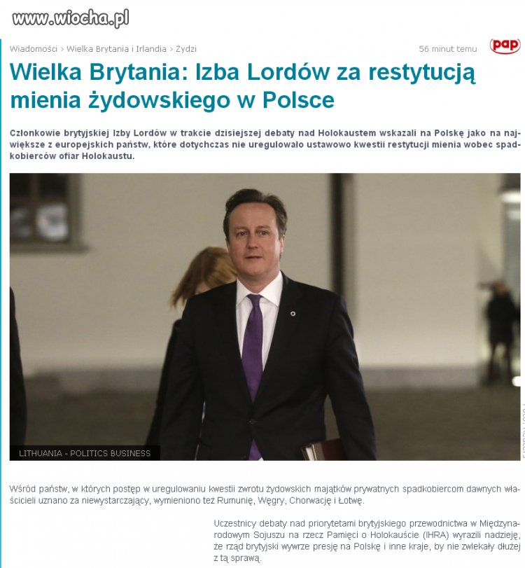 Izba lordów czy Kneset?