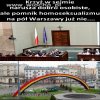 Krzyż w sejmie narusza dobro osobiste.