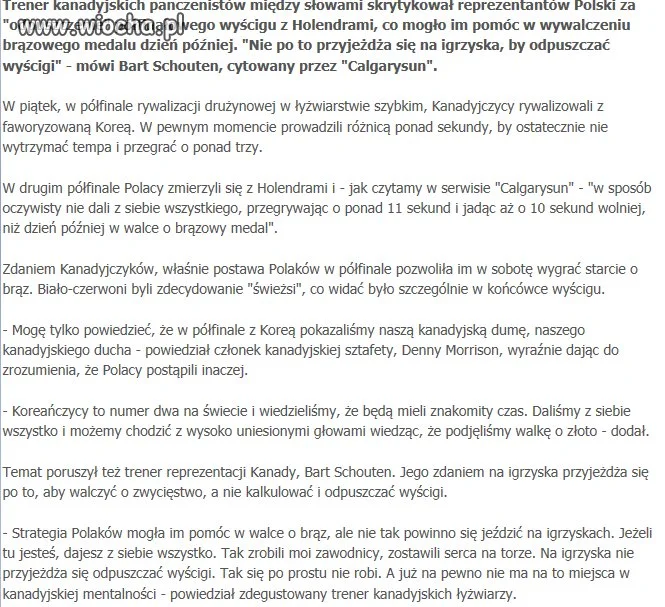 Kanadyjska duma...