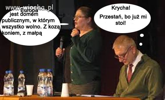 Ale ta kobieta się