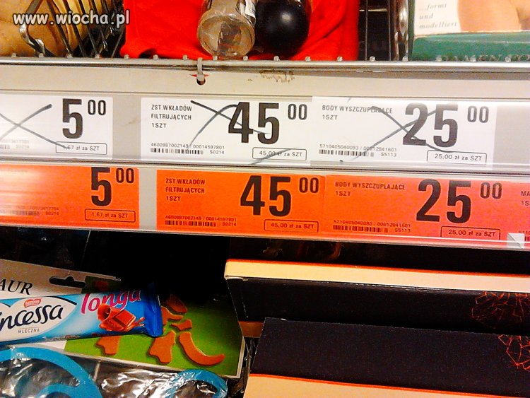Takie przecenny tylko w netto!
