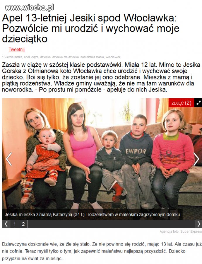 Apel 13 letniej Jesiki 
