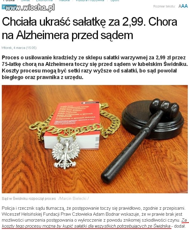 Polski "Wymiar Sprawiedliwości "...