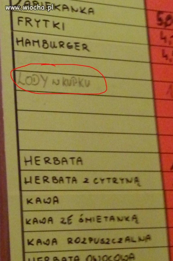 Lody w KUPKU ...
