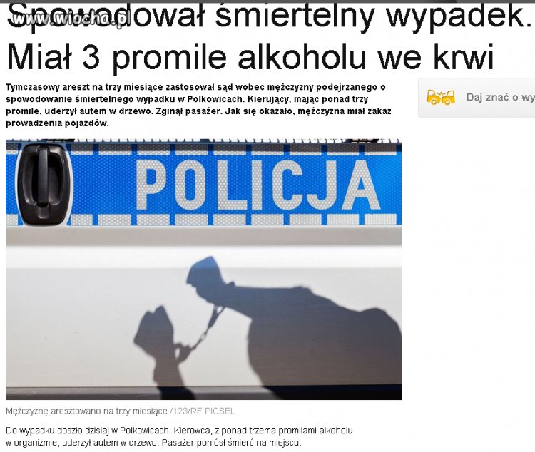 Tak się kończy...
