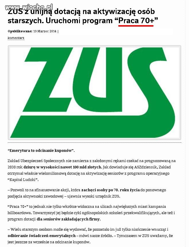 A wy kim chcecie zostać po 70tce ? 