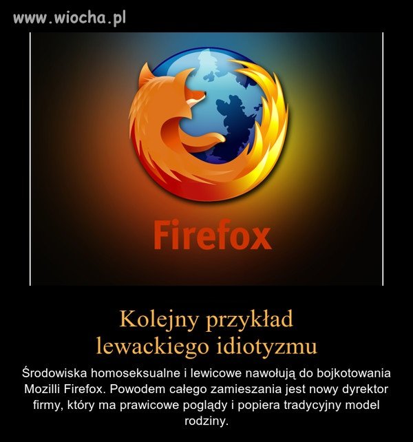 Kolejny przykład lewackiego idiotyzmu