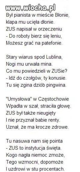 Uzdrowicielska moc ZUS-u 